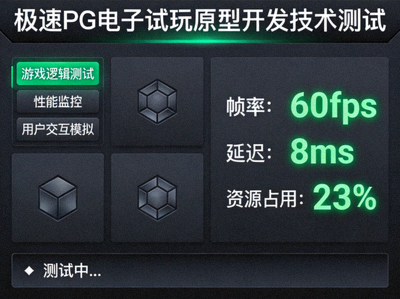 极速PG电子试玩原型开发阶段技术测试界面截图